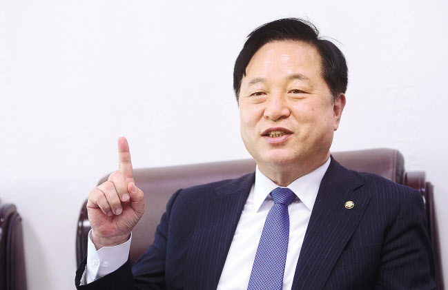 차기 대권 주자인 김두관 더불어민주당 의원 [이상섭 기자]