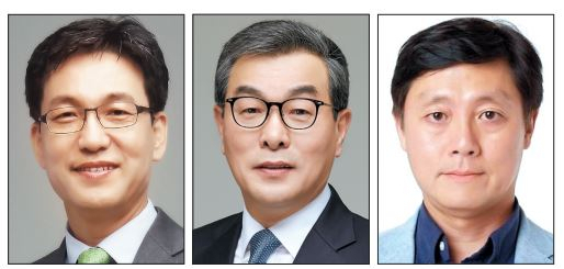 통합 GS리테일은 오는 7월 1일자로 홈쇼핑, 디지털커머스, 플랫폼 3개 BU체제로 개편한다. 조윤성 플랫폼 BU장, 김호성 홈쇼핑 BU장, 박영훈 디지털커머스 BU장(왼쪽부터).