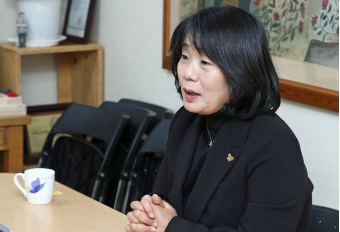 윤미향 더불어민주당 의원. [연합]