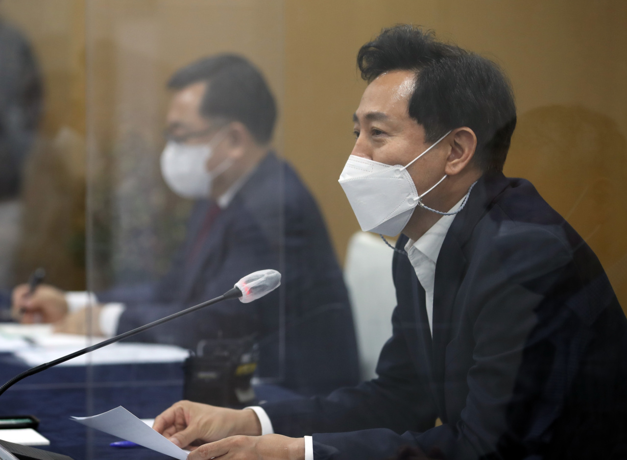 Seoul Mayor Oh Se-hoon (Yonhap)