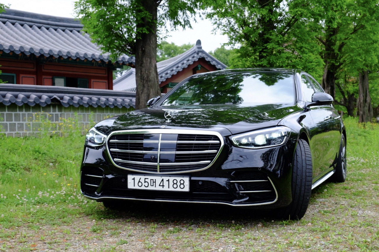 더 뉴 메르세데스-벤츠 S400 d 4MATIC. [정찬수 기자]