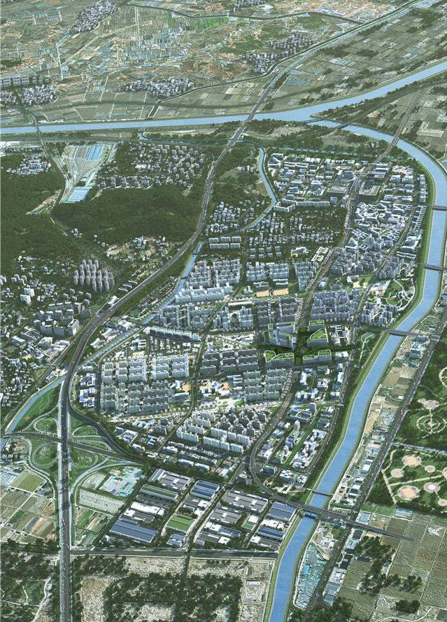 인천계양 테크노밸리 공공주택지구 조감도