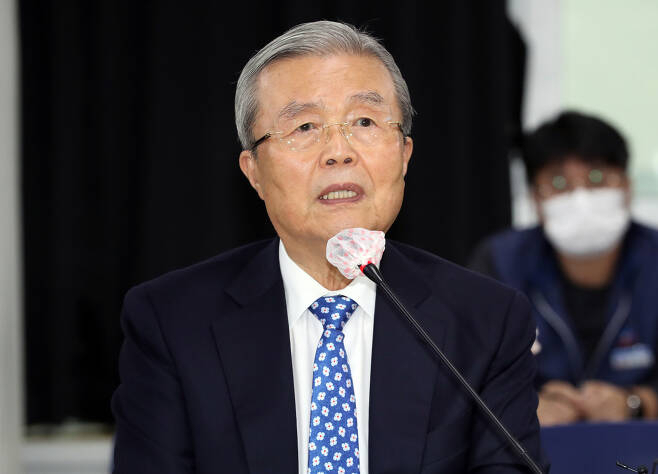 김종인 전 국민의힘 비상대책위원장. [연합]