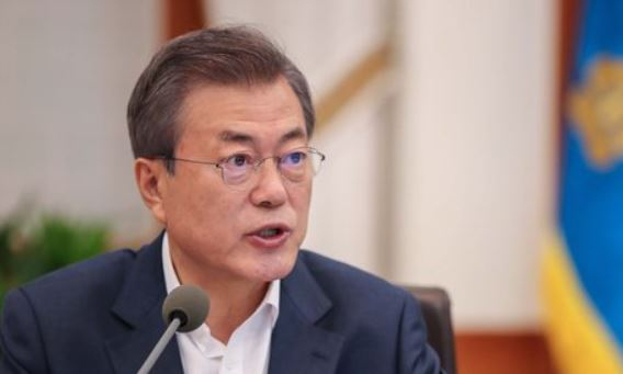 문재인 대통령 모습[연합]