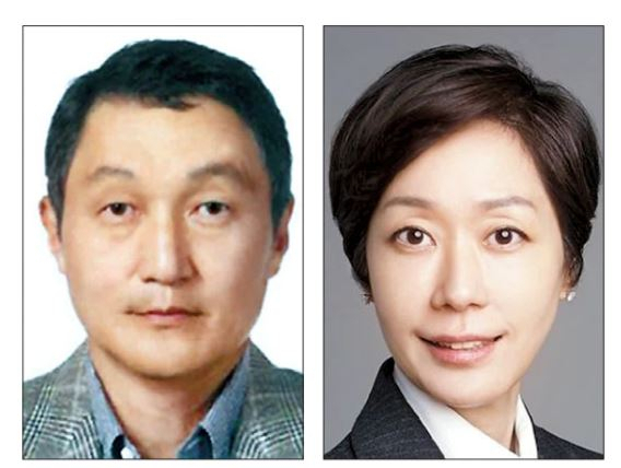 구본성(왼쪽) 아워홈 대표이사 부회장과 구지은 전 캘리스코 대표.