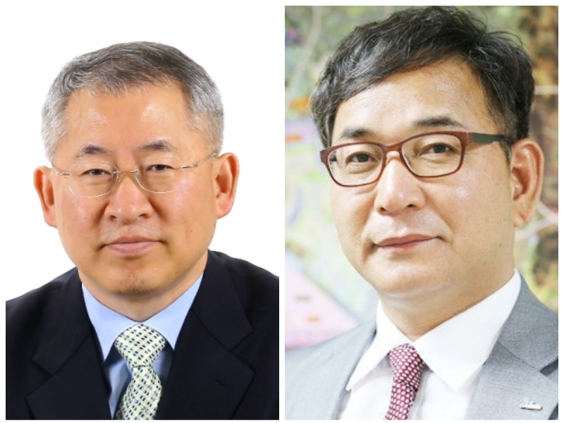 인천항만공사(IPA) 제6대 경영부문 부사장 최정철〈사진 왼쪽〉·운영부문 부사장에 김종길〈오른쪽〉
