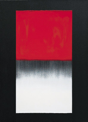 알베르 키위, 비상을 꿈꾸며, 91×91cm, oil pastel on paperboard