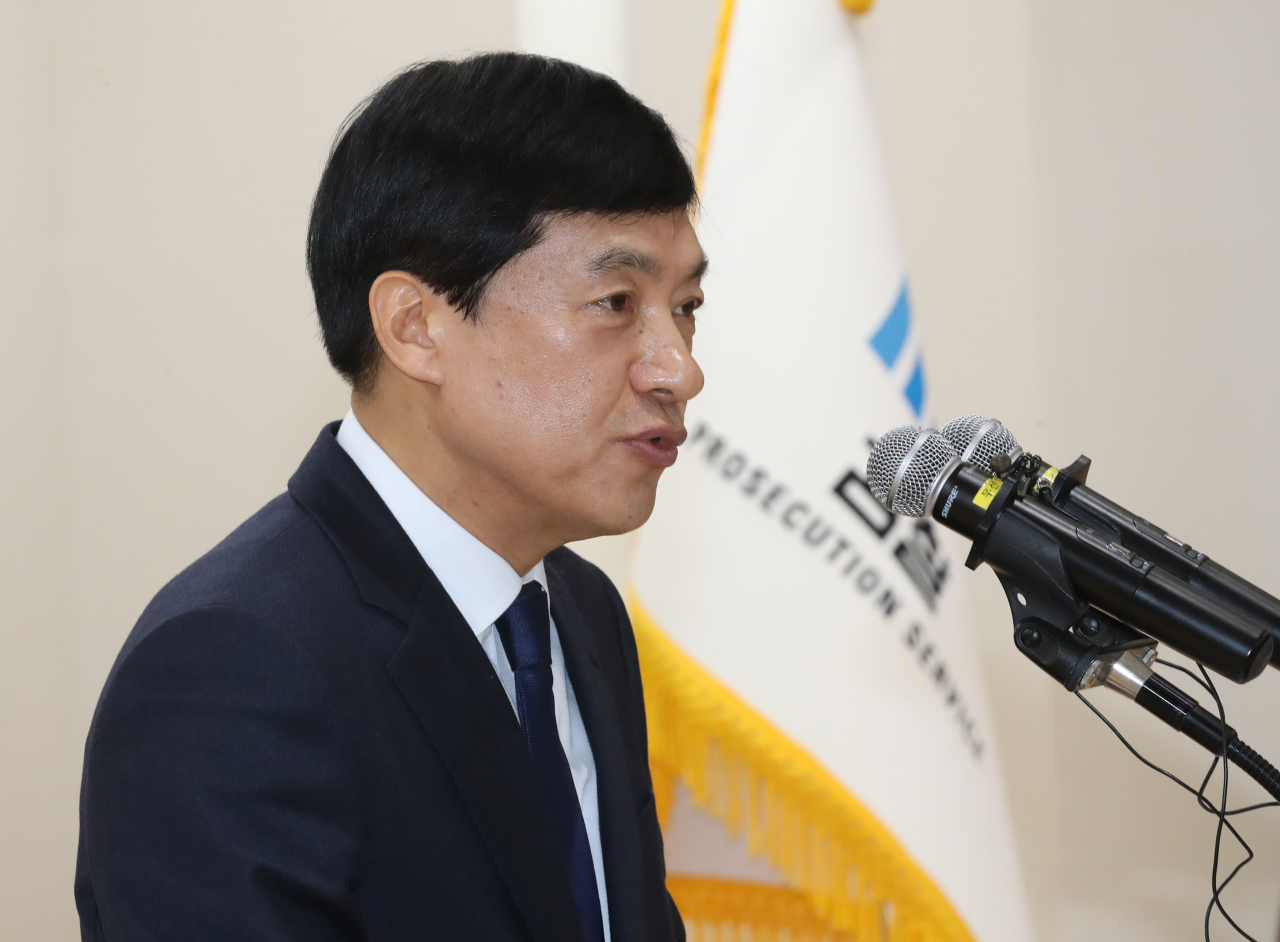 법무부가 지난 4일 오후 단행한 검찰 고위 간부 인사에서 서울고검장으로 내정된 이성윤 서울중앙지검장. [연합]