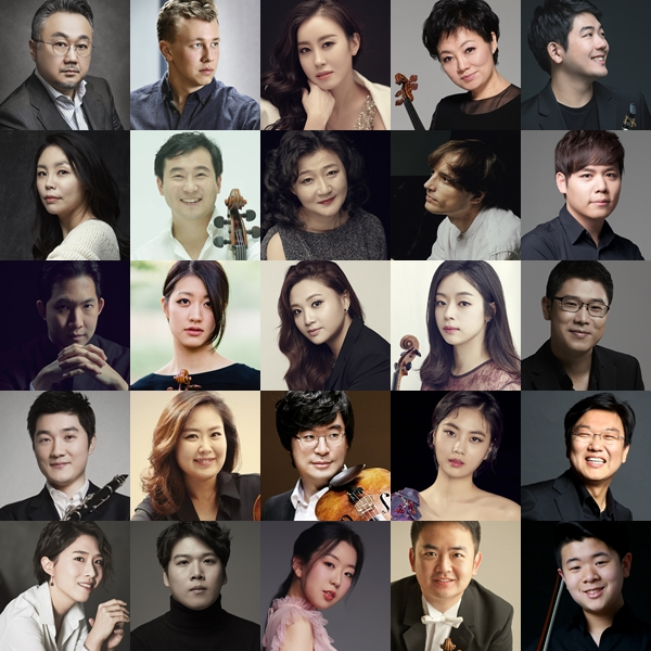줄라이 페스티벌 올해 출연자들 [더하우스콘서트 제공]
