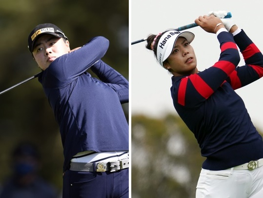 미국여자골프(LPGA) 투어에 동남아시아 돌풍을 일으키고 있는 필리핀 유카 사소(왼쪽)와 태국의 패티 타와타나킷. [USA투데이]