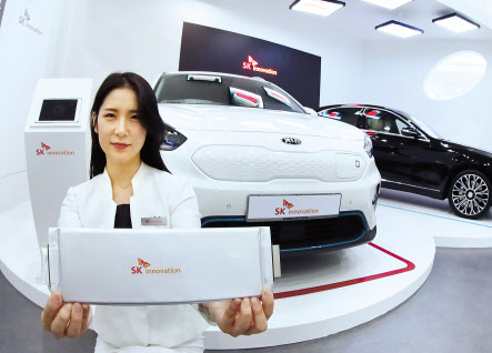 SK이노베이션의 작년 인터배터리 2020 부스. [SK이노베이션 제공]