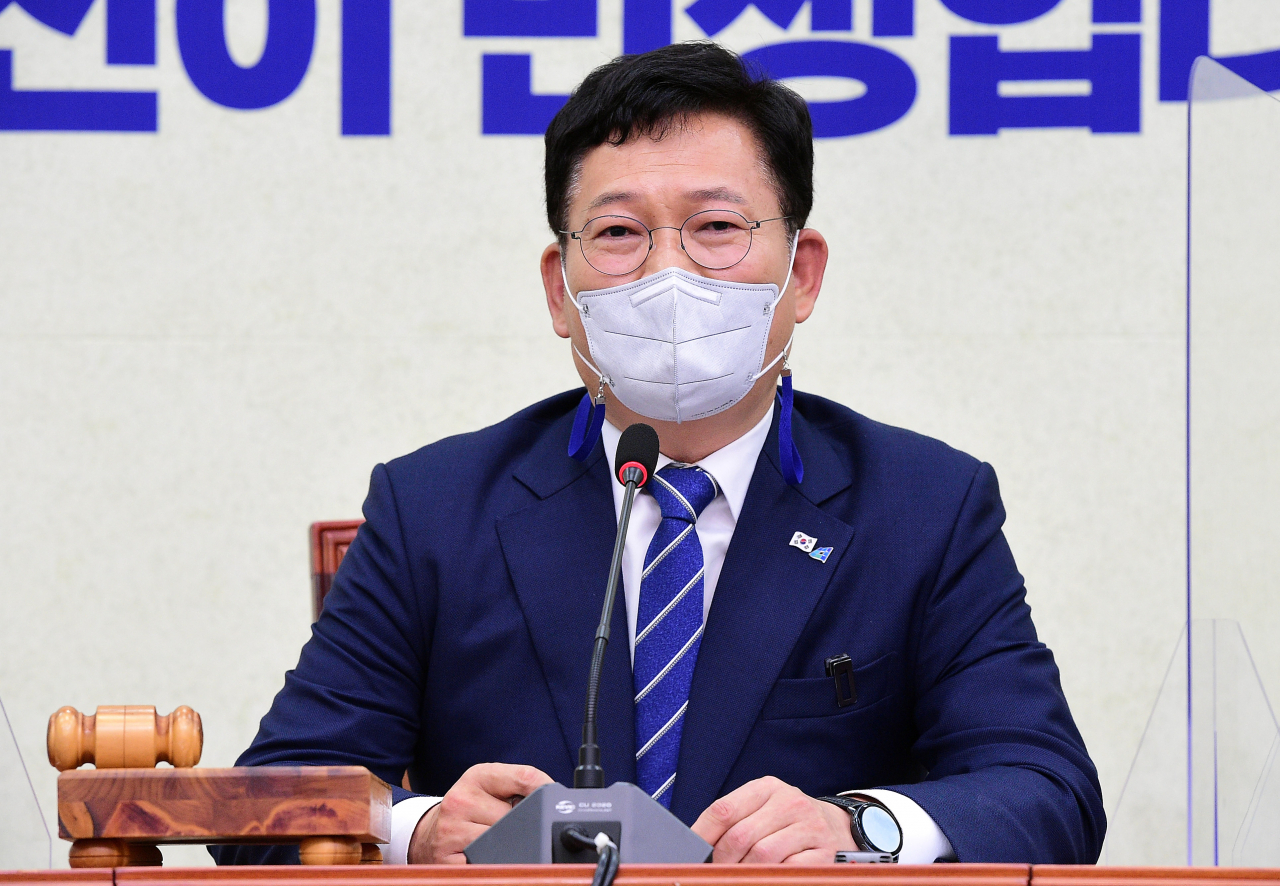 송영길 더불어민주당 대표. 이상섭 기자/
