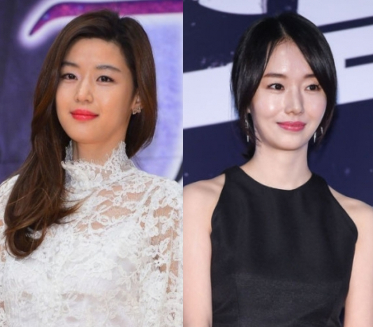 배우 전지현(왼쪽)과 이정현 [OSEN]