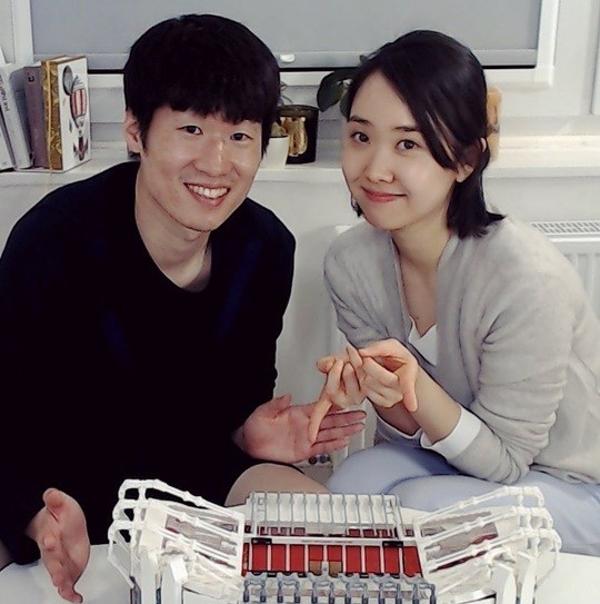 박지성 김민지 부부. [김민지 SNS]