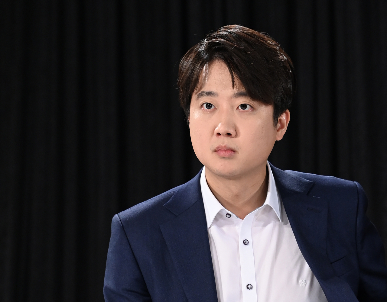국민의힘 당대표에 당선된 이준석 후보 [연합]