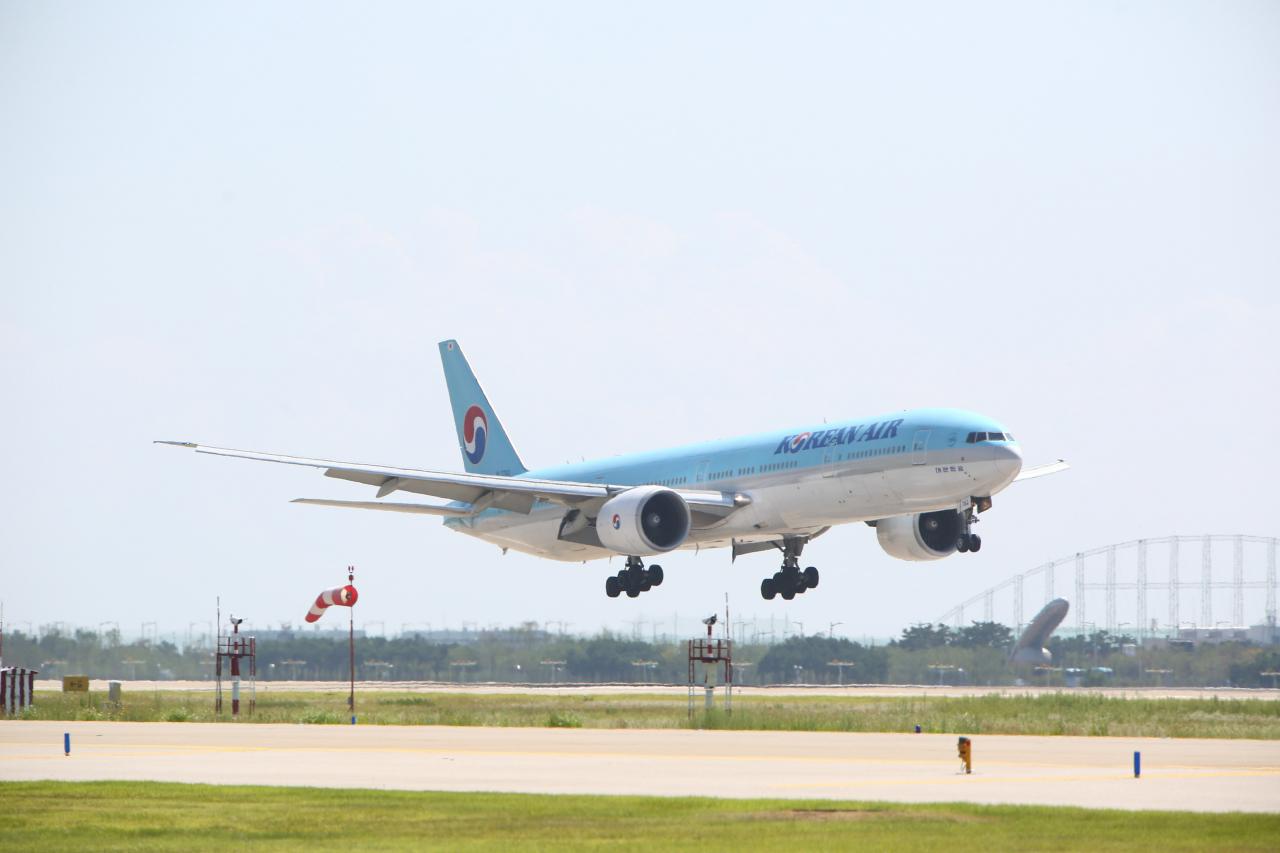 대한항공 B777-300ER 항공기. [대한항공 제공]