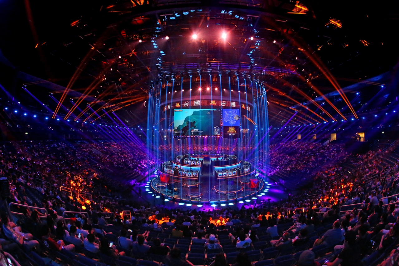 배틀그라운드 펍지(PUBG)의 세계 대회 ‘글로벌 인비테이셔널(PGI) 2018’의 모습 [크래프톤]