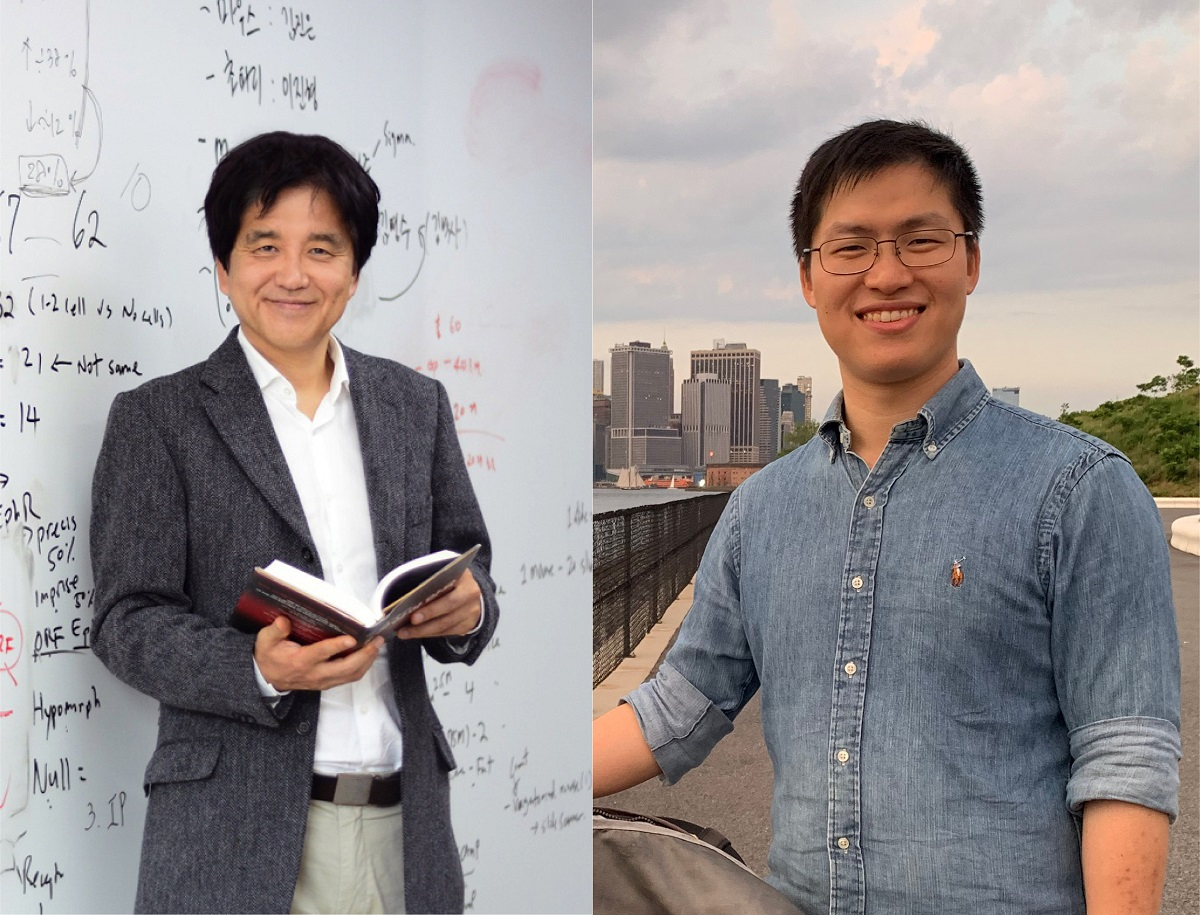 서성배(왼쪽) KAIST 생명과학과 교수와 오양균 뉴욕대 연구원.[KAIST 제공]