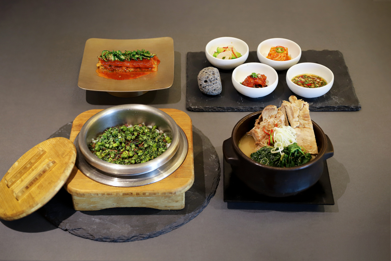 팔도미식 제주도편. [반얀트리 클럽 앤 스파 제공]