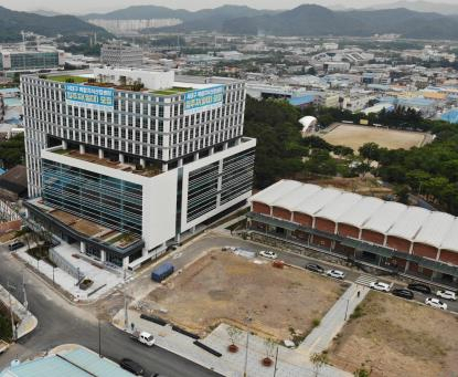 준공을 앞둔 서대구복합지식산업센터 모습.[대구시 제공]