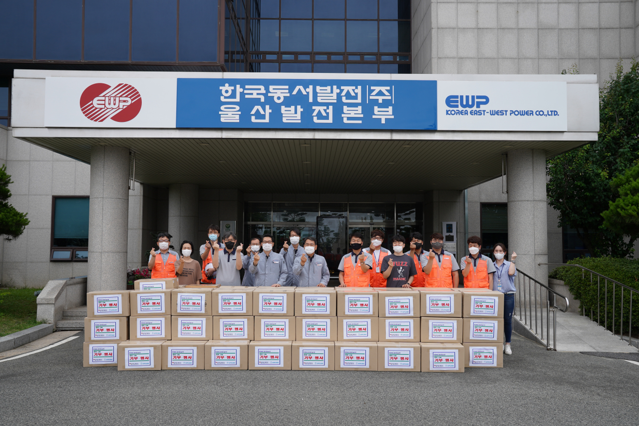 기부물품 2500여점(106박스)은 제3세계 아동들의 나눔사업에 제공될 예정이다.