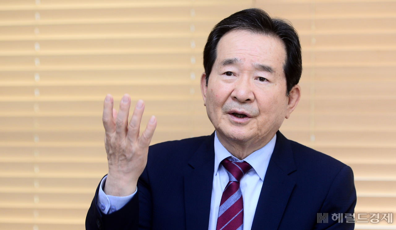 정세균 전 국무총리 [사진=이상섭 기자/babtong@heraldcorp.com]