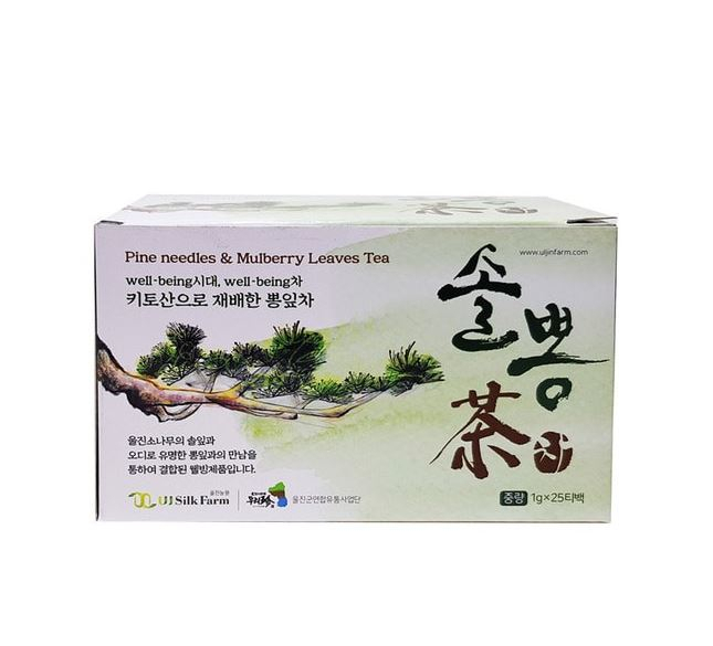 울진농원의 솔뽕차.[경북도 제공]