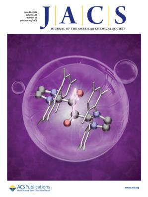 이번 연구성과가 게재된 화학분야 국제학술지 미국화학회지(JACS) 표지.[포스텍 제공]