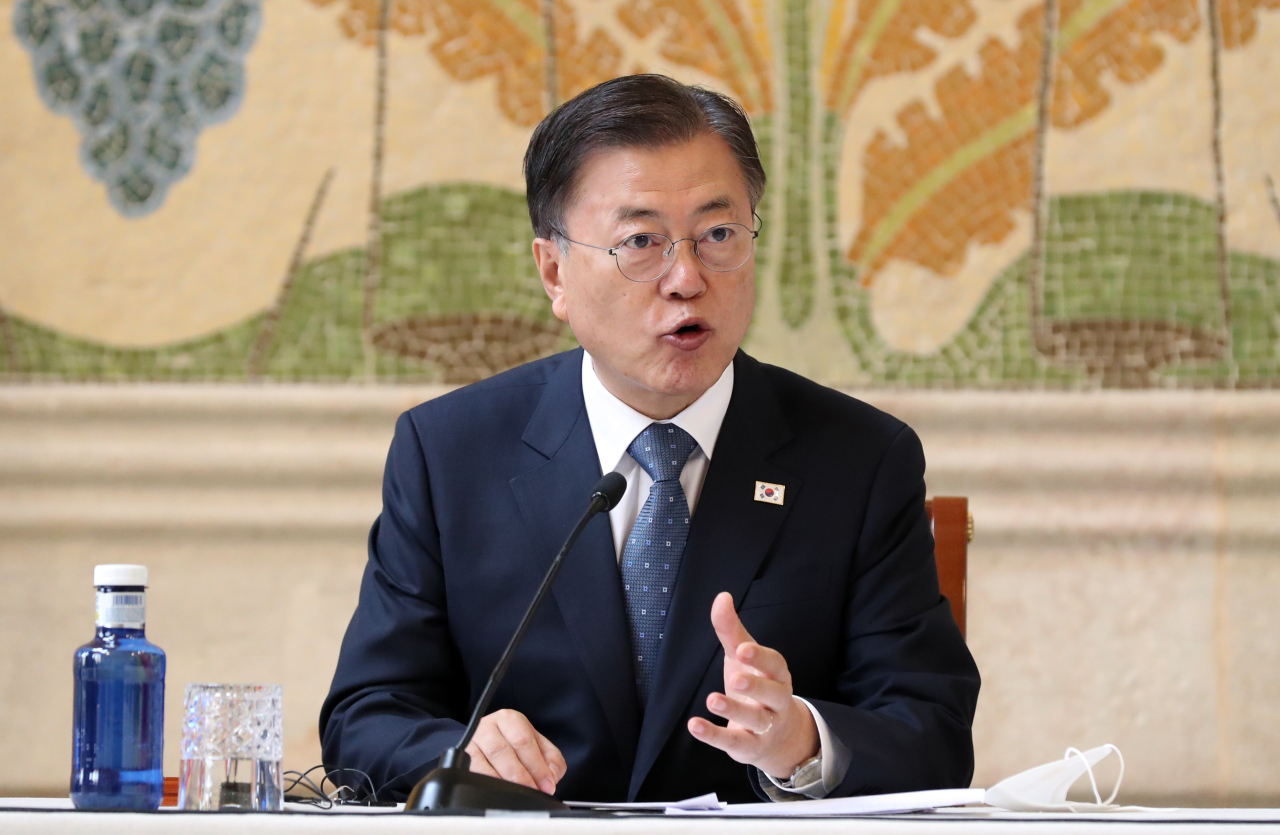 President Moon Jae-in (Yonhap)