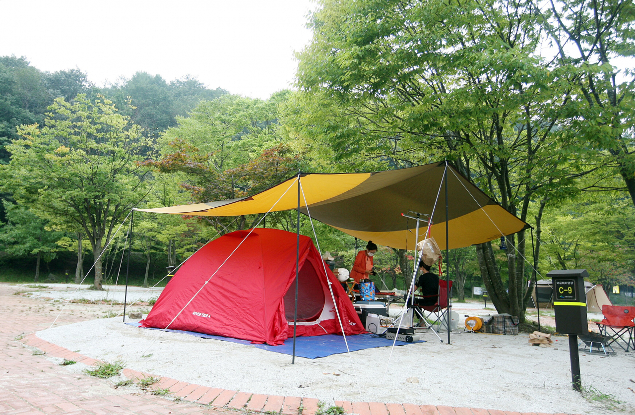 캠핑 이미지 [한국관광공사 제공]