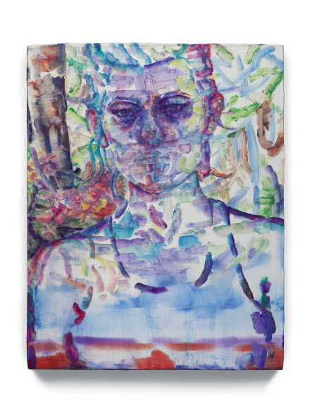 엘리자베스 페이튼, Elizabeth, 2021, Oil on board, 35.6 x 27.9 x 2.7 cm, ⓒTom Powel Imaging [리안갤러리 제공]