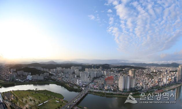 울산 중구 시가지 전경[사진=울산시]