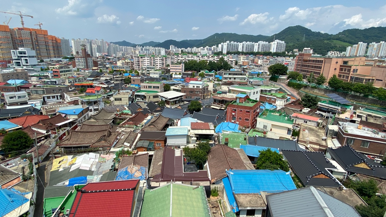 광주 동구 산수 3구역 전경