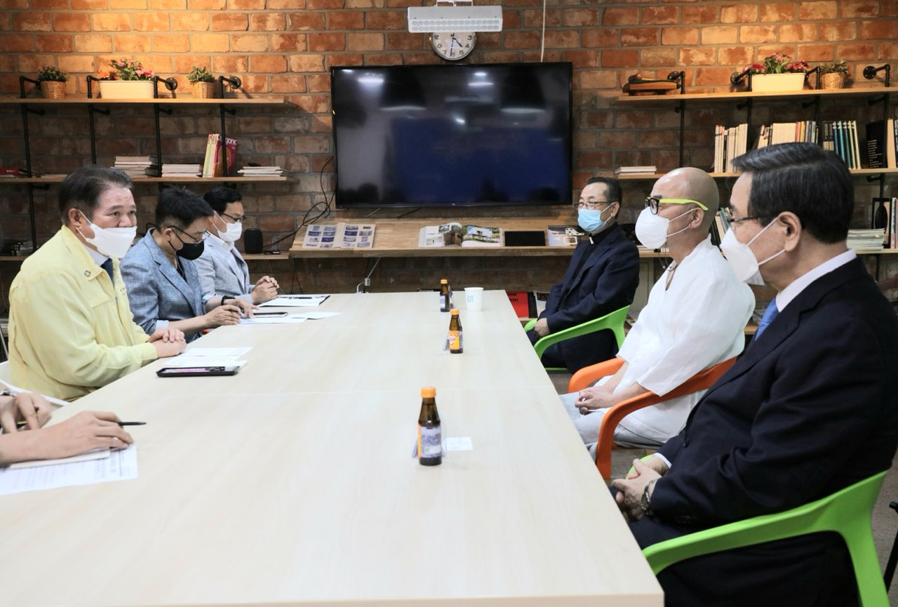 종교계 대표 간담회[안양시 제공]