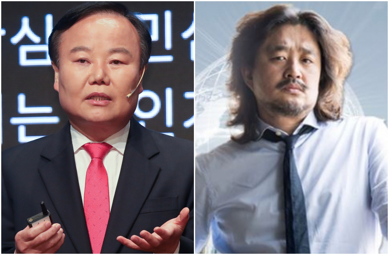 김재원 국민의힘 최고위원과 방송인 김어준 씨. [국회사진기자단·TBS 뉴스공장 캡처]