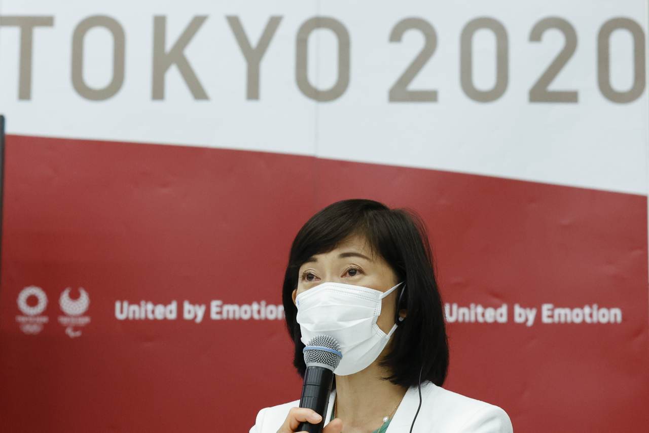마루카와 다마요(丸川珠代) 일본 올림픽·패럴림픽 담당상. [AP]
