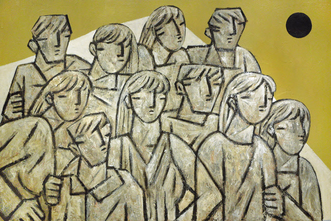 김희수, 무제, 캔버스에 아크릴,130.3x193.9cm [헤럴드아트데이 제공]