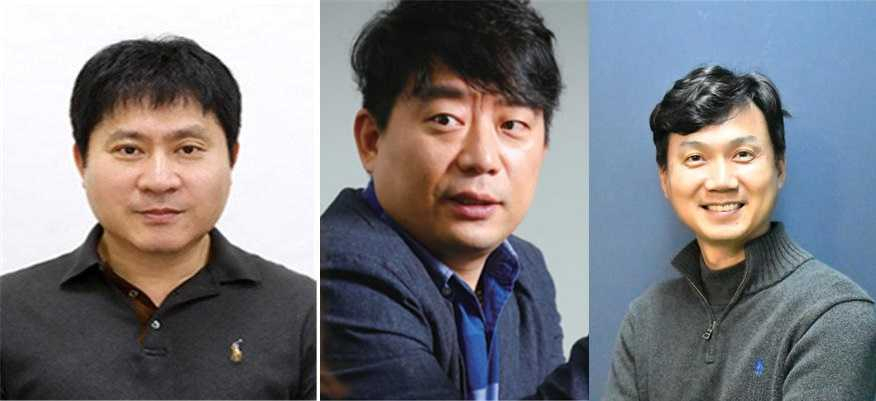 자율주행 데이터 기업 인피닉에 사외이사로 선임된 강명주 서울대 수리과학부 교수(왼쪽부터), 조재혁 숭실대 전자정보공학부 교수, 박종환 김기사컴퍼니 대표. [제공 인피닉]