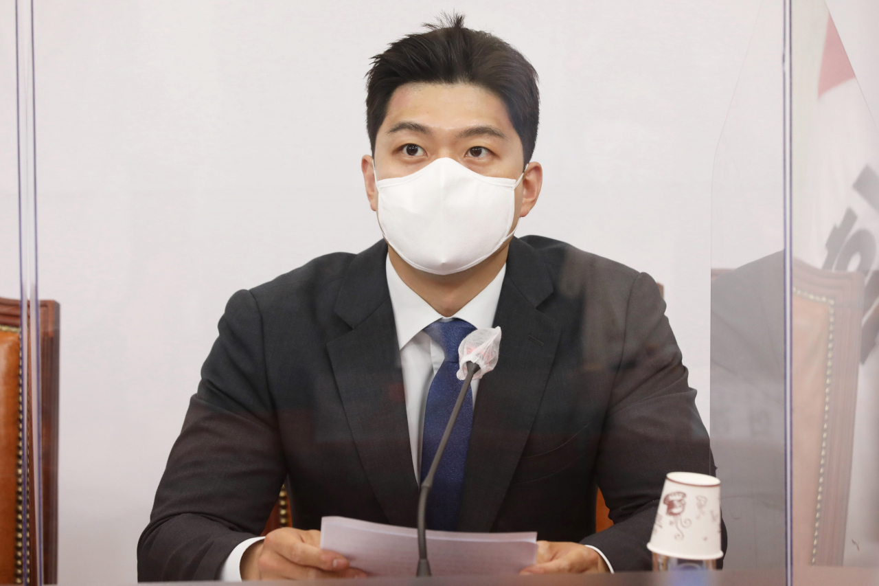 김용태 국민의힘 청년최고위원. [연합]