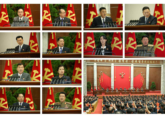 30일 조선중앙통신은 김정은 북한 국무위원장의 주재로 전날 정치국 확대회의가 열렸다고 보도했다. 김 위원장은 책임간부들의 태업으로 방역 관련 중대사건이 발생했다고 질타했다. [헤럴드DB]