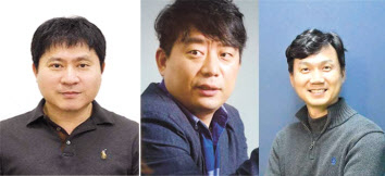 자율주행 데이터 기업 인피닉에 사외이사로 선임된 강명주 서울대 수리과학부 교수(왼쪽부터), 조재혁 숭실대 전자정보공학부 교수, 박종환 김기사컴퍼니 대표. [제공 인피닉]