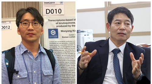 사진 왼쪽부터 김원용 연구교수, 허재선 환경교육과 교수.