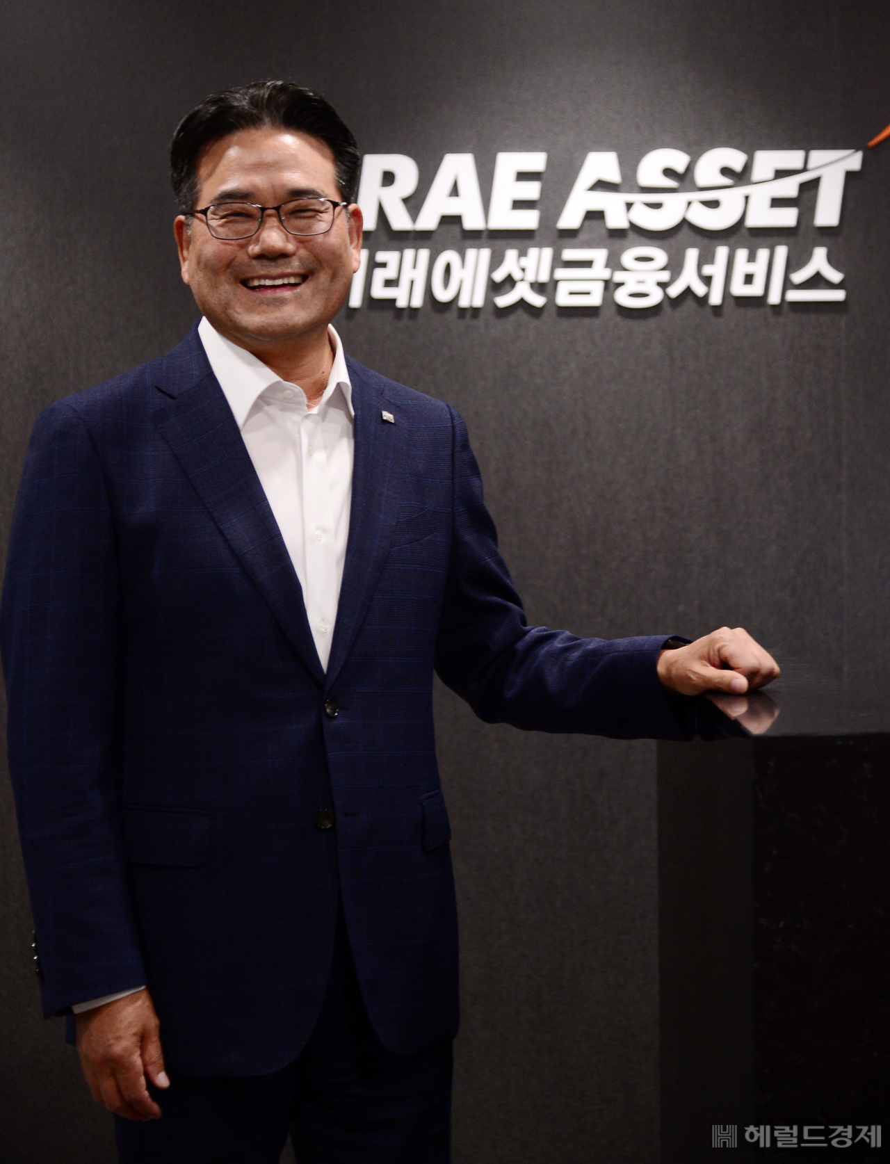 미래에셋금융서비스 대표이사 하만덕. 이상섭 기자 babtong@heraldcorp.com