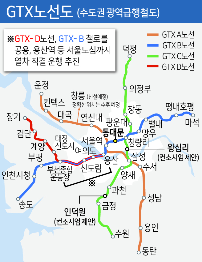 표심에 흔들리는 GTX-C…“착공 더 늦춰질 수도” [부동산360]