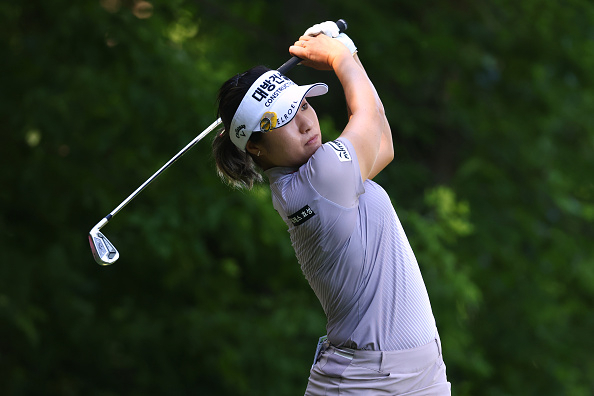 공동 2위 이정은.[게티이미지]