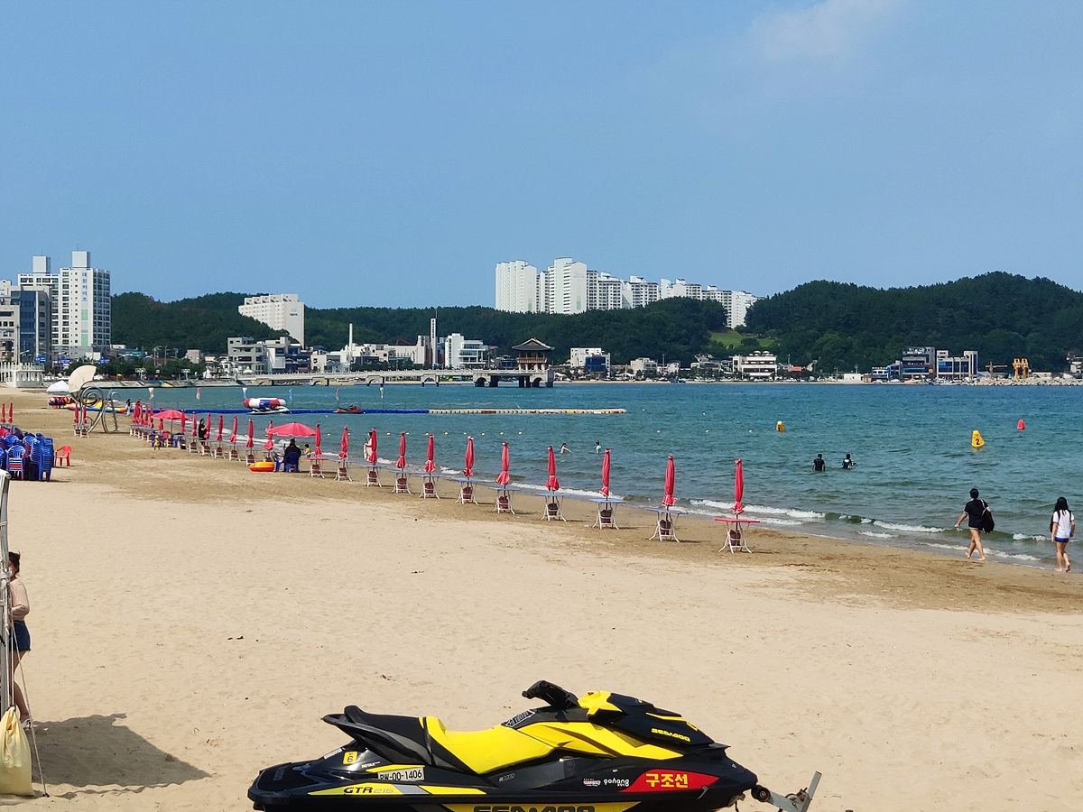 포항 영일대해수욕장 모습.[경북도 제공]