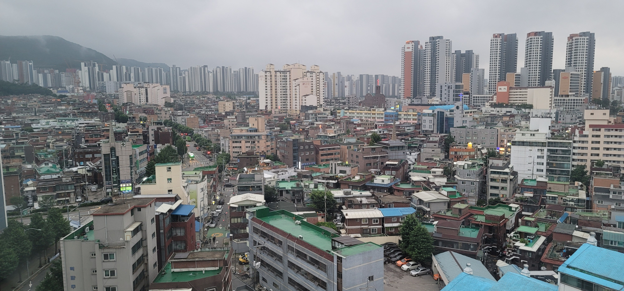 서울 송파구 마천동 일대 다세대 밀집지역 모습 [헤럴드경제DB]