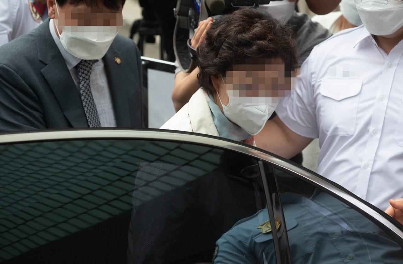 윤석열 국민의힘 대선후보의 장모 최은순 씨. [연합]
