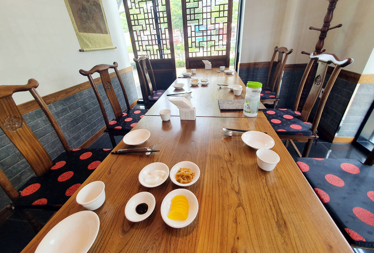 전주시 완산구 효자동의 한 식당. 연합뉴스