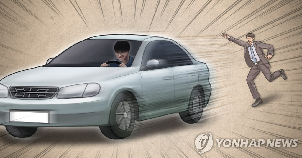 승용차 훔쳐 도주